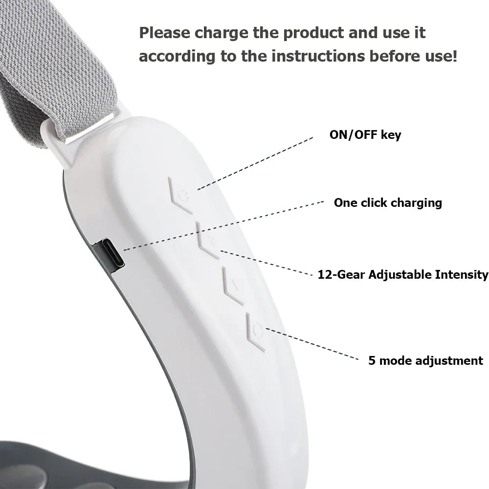Smart Facial Care Massager – 5 Modes, 12 Levels, Complete Skin Rejuvenation