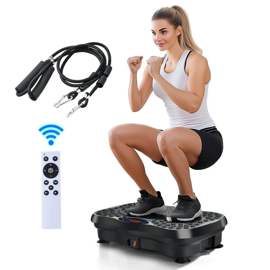 Power Fit Vibration Plate – Crazy Fit Massager for Weight Loss & Body Sculpting