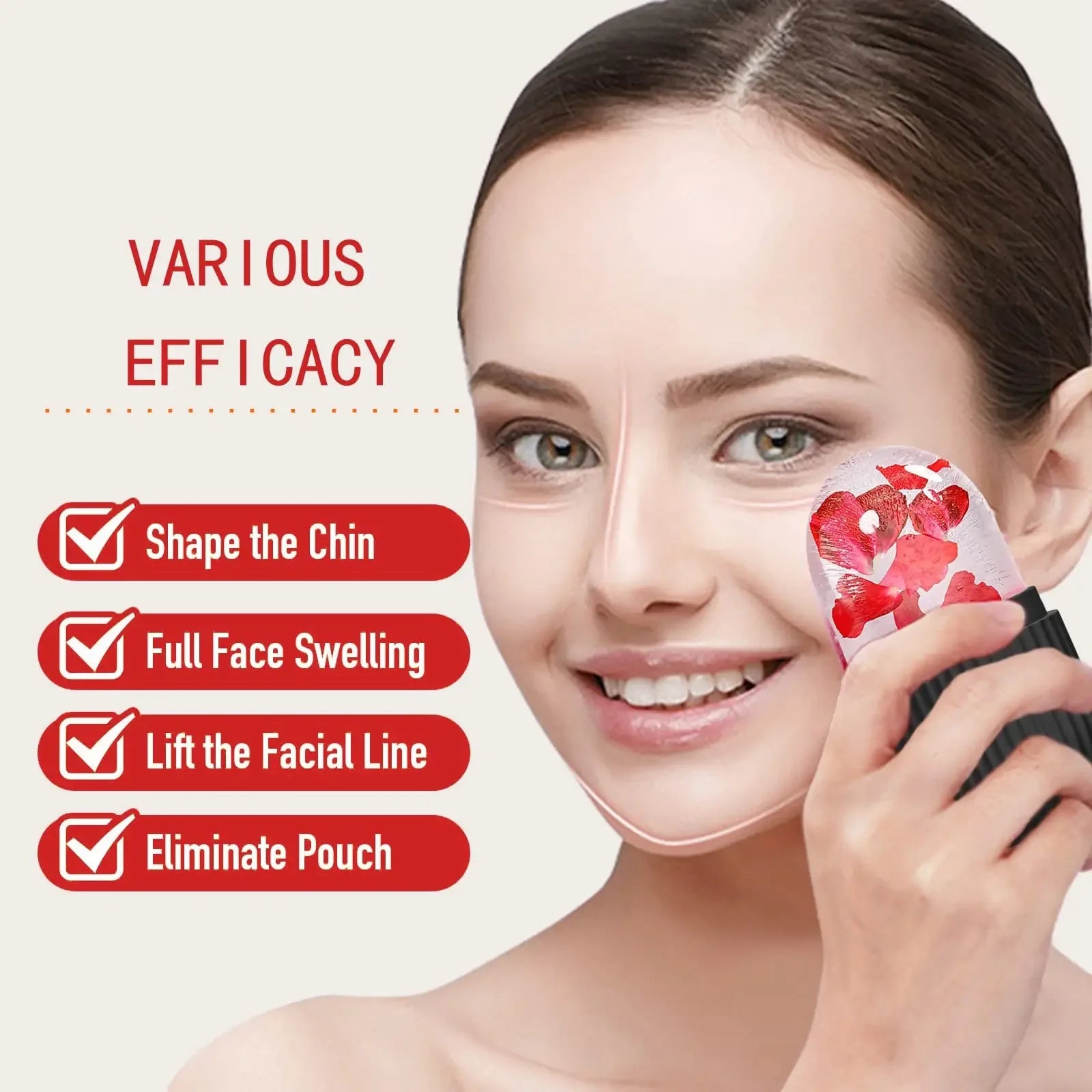 GlowFreeze™ Ice Roller Mold – Facial Massage & Skin Tightening Tool