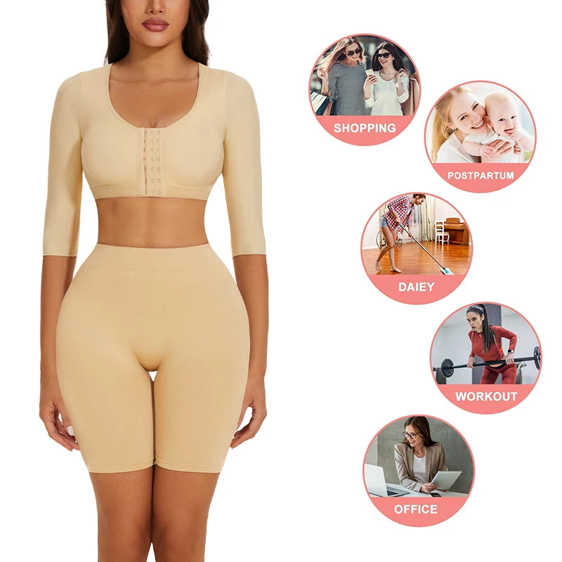 BloomBrace™ Sculpting Bra Top – Post-Surgery Compression & Back Support