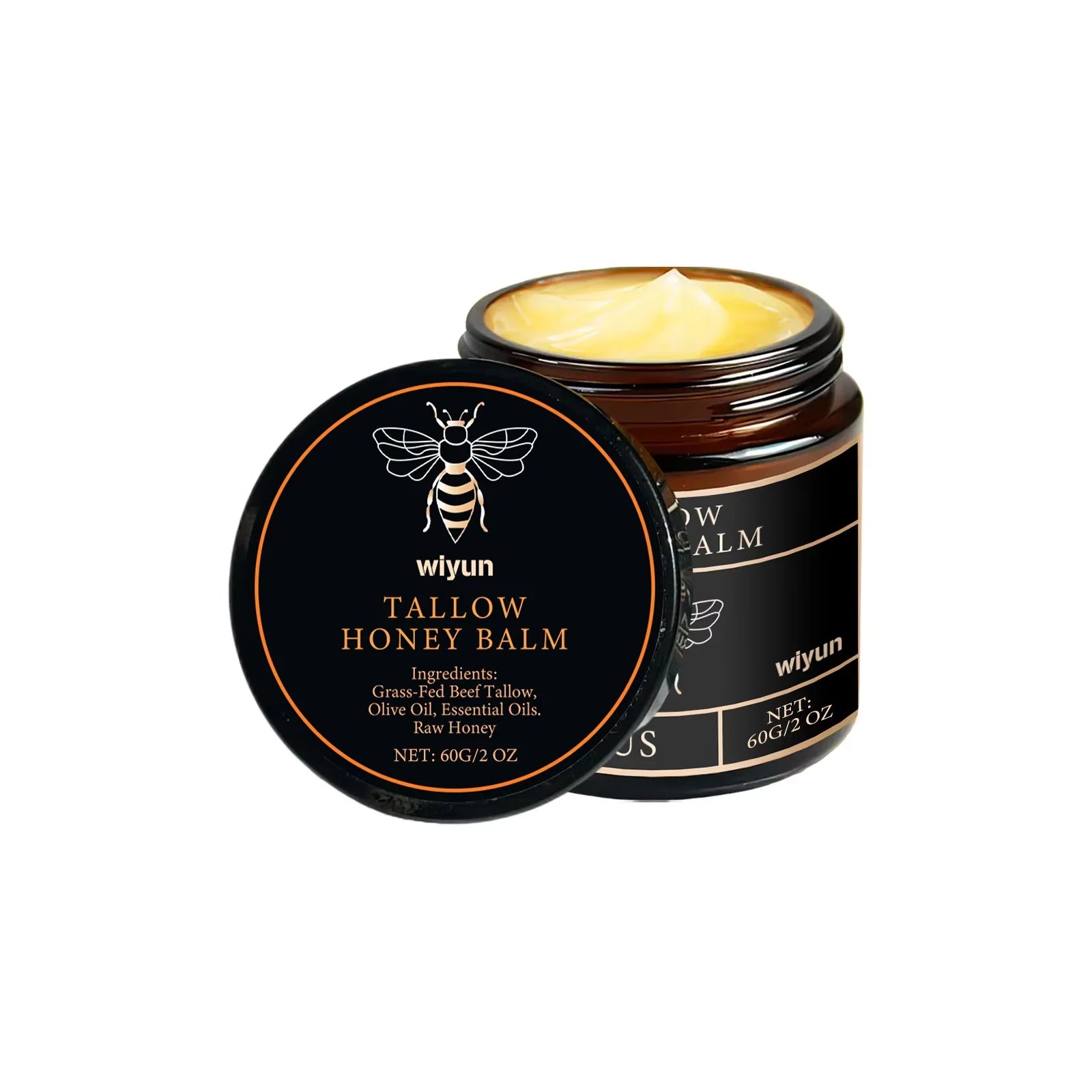 Beef Tallow Face Cream Improves Loose Skin Lasting Moisturizing Soothing Anti Aging Lifting Brightening Nourishing Skin Care