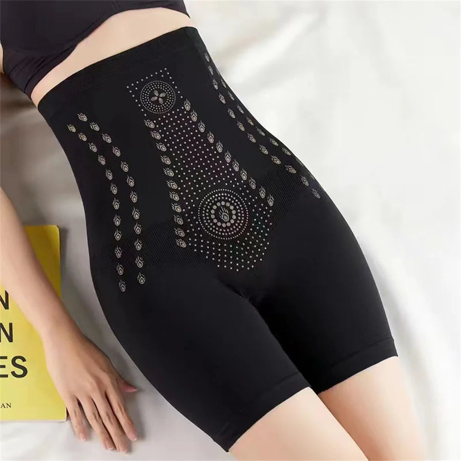 SweetSculpt Body Shorts – High-Rise Support with a Touch of Grace