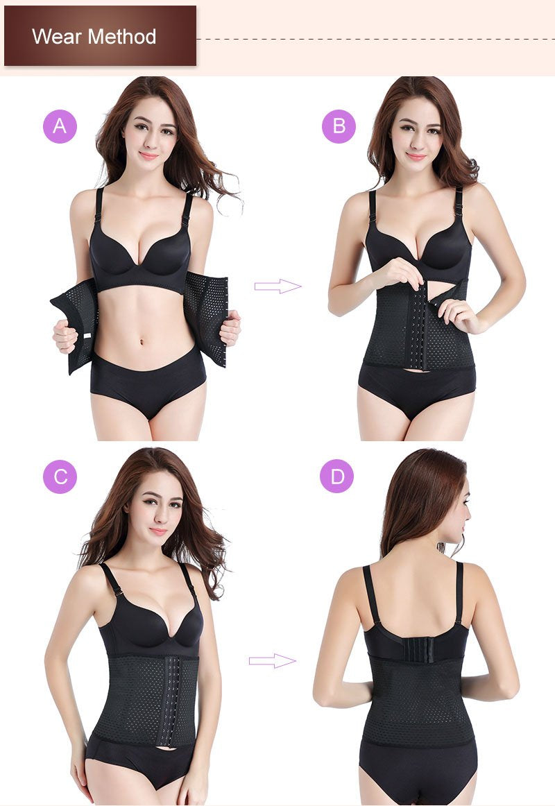 Waist trainer shapers waist trainer corset Slimming Belt Shaper body